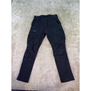 Portwest Men's Black Cargo Trousers Pants 30 Workwear Tactical 30x28 C936